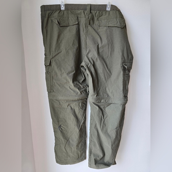 DuraDrive FlexPro Cargo Work Pants Olive Green Elevate Construction 44x32 - Picture 14 of 15